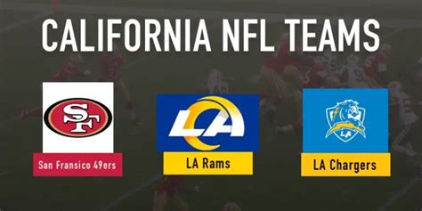 how many nfl teams are there in california