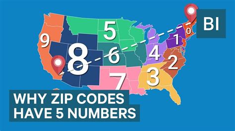 how many numbers are there in a zip code