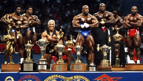 how many olympias did ronnie coleman win