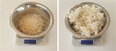 how many ounces in a cup of white rice