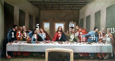 how many people were at the last supper