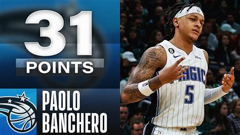 how many points does paolo banchero average