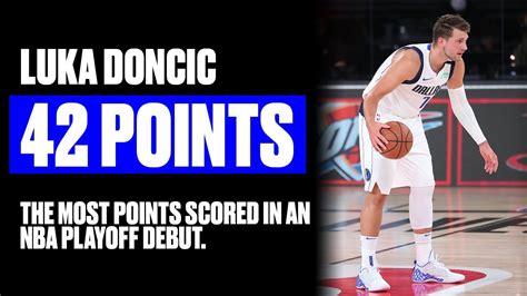 how many points has luka doncic scored