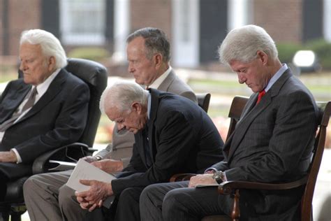 how many presidents did billy graham meet