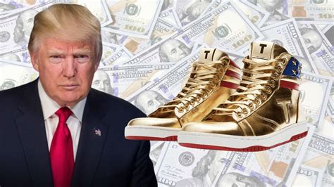 how many sneakers has trump sold