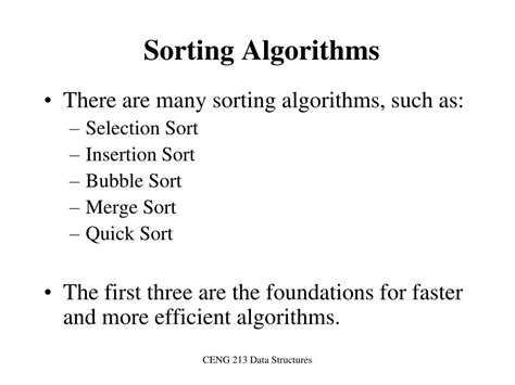 how many sort algorithms are there
