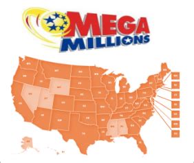 how many states have mega millions lottery