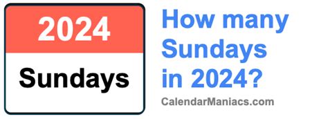 how many sundays are left in 2024