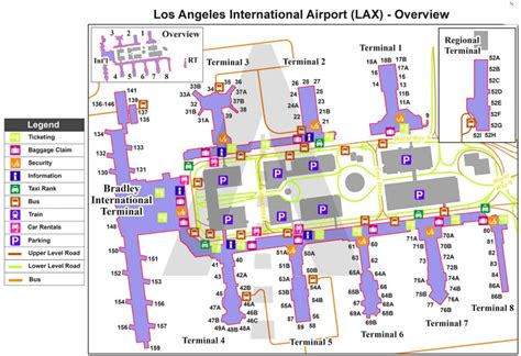 how many terminals does lax airport have