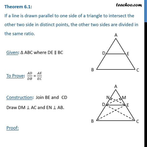 How Many Theorems Are There In Triangles Class 10