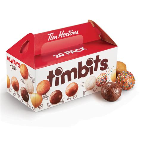 how many timbits in a box