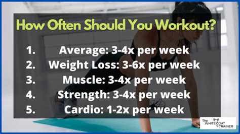How Many Times A Week Should You Do Cardio Exercise 