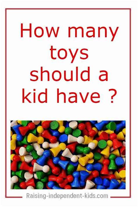 How Many Toys Should A Child Have