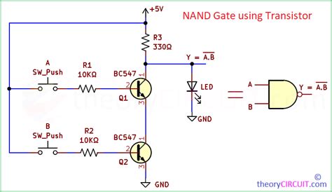 How Many Transistors In A Nand Gate