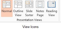 how many types of presentation views in powerpoint