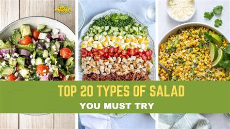 how many types of salad are there