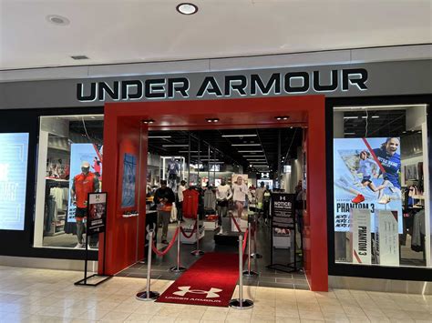 how many under armour stores are there