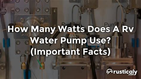 How Many Watts Does A Jug Use