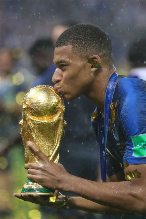 how many world cups have mbappe won