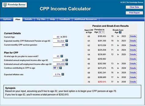 how many years are used to calculate cpp