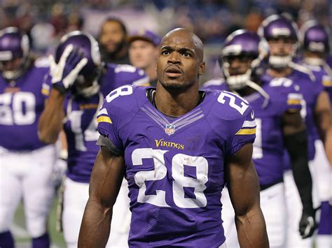how many years did adrian peterson play