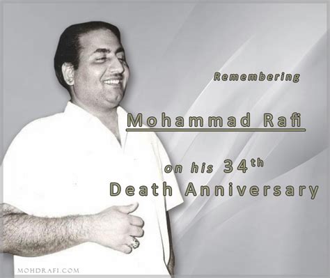 how mohammad rafi died