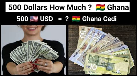 how much 500 dollars in ghana cedis