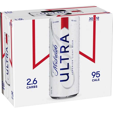 how much alcohol is in a 12 oz michelob ultra