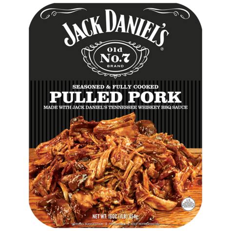 how much alcohol is in jack daniels pulled pork