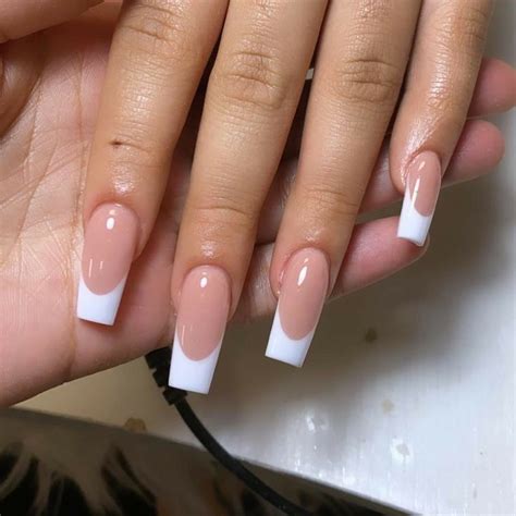  79 Ideas How Much Are French Acrylic Nails Uk With Simple Style