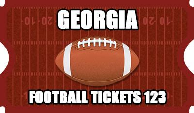 how much are georgia football tickets