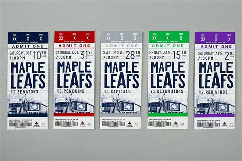 how much are maple leaf tickets