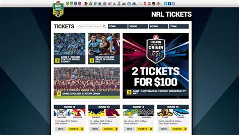 how much are tickets to nrl games
