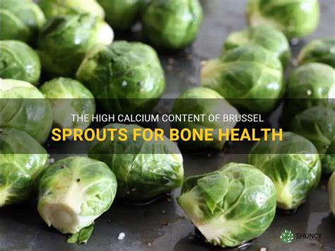 how much calcium in brussel sprouts