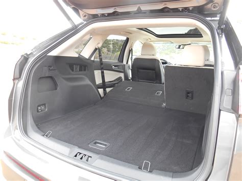 how much cargo space in ford edge