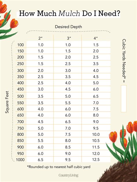 How Much Coverage For A Yard Of Mulch