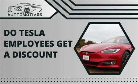 how much discount do tesla employees get