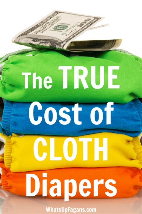 how much do cloth diapers cost