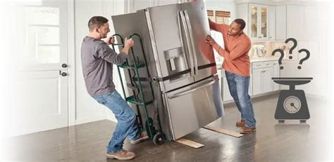 How Much Do Fridge Weight