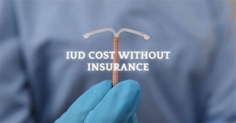 how much do iuds cost without insurance