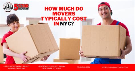 how much do movers cost in nyc