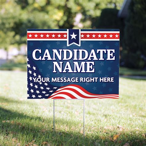 how much do political yard signs cost