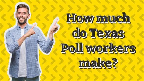 how much do poll workers make