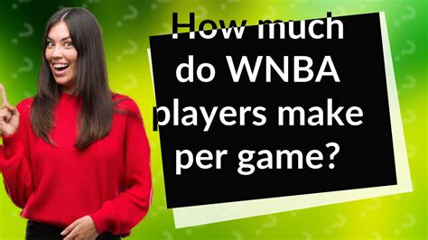 how much do wnba players make per game