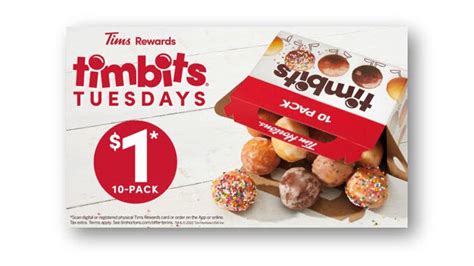 how much does a 10 pack of timbits cost