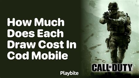 How Much Does A Draw Cost In Codm