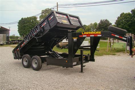 how much does a dump trailer weight