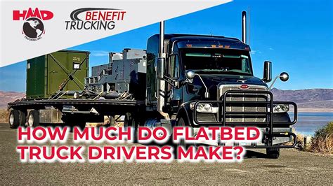 How Much Does A Flatbed Driver Make