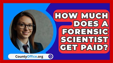 how much does a forensic scientist get paid yearly
