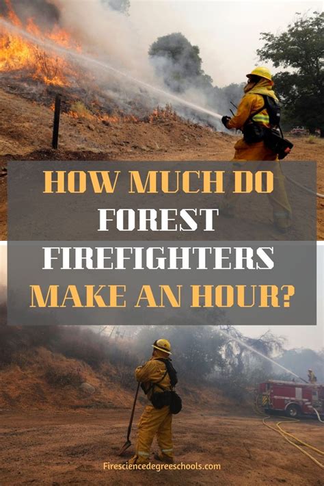 how much does a forest firefighter make in bc